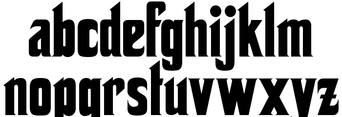 Corleone Due フォント 小文字