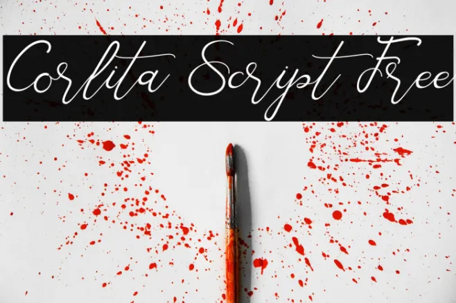 Corlita Script Free Example 3