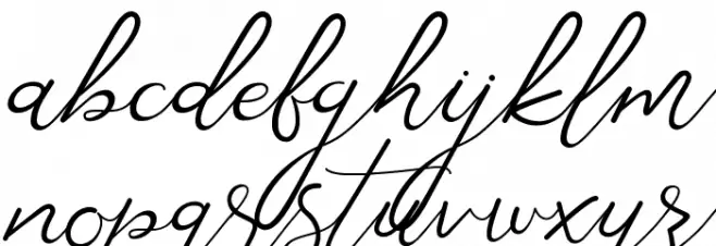 Corlita Script Free Fonte MINÚSCULAS