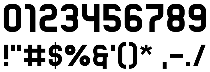 Corma Font OTHER CHARS