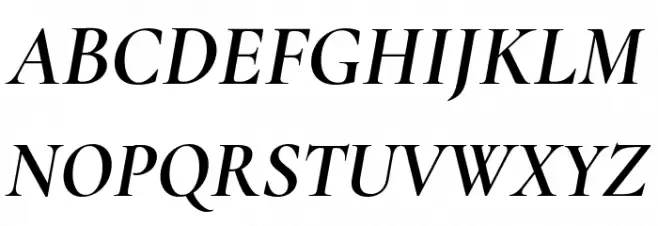 Cormorant Garamond Bold Italic Font Litere mari
