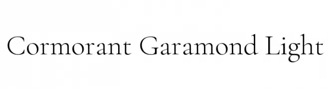 Cormorant Garamond Light  नि: शुल्क फ़ॉन्ट्स डाउनलोड