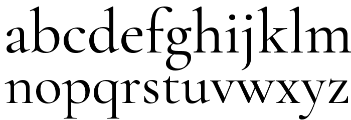 Cormorant Garamond Medium Font LOWERCASE