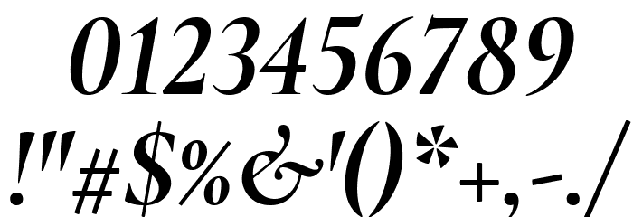 Cormorant Infant Bold Italic Font OTHER CHARS