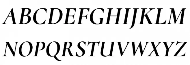 Cormorant Infant Bold Italic Fonte MAIÚSCULAS