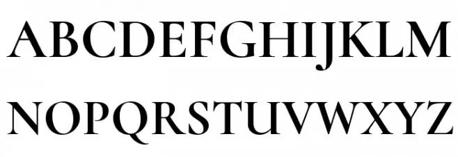 Cormorant Infant Bold Schriftart Groß