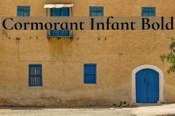 Cormorant Infant Bold Font examples