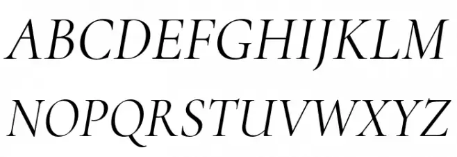 Cormorant Infant Italic Font Litere mari
