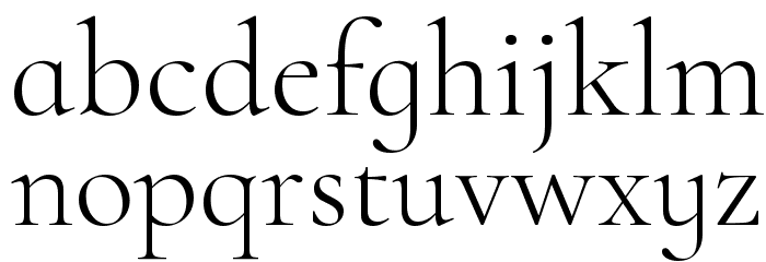 Cormorant Infant Light Font LOWERCASE