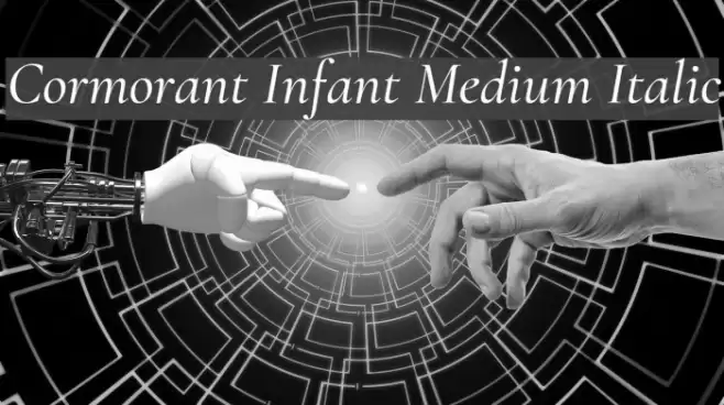Cormorant Infant Medium Italic Font examples