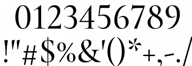 Cormorant Infant Medium Font OTHER CHARS