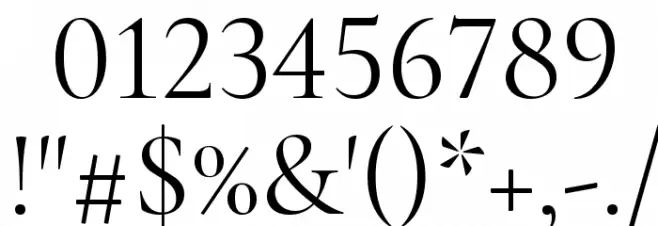 Cormorant Infant Regular Font OTHER CHARS