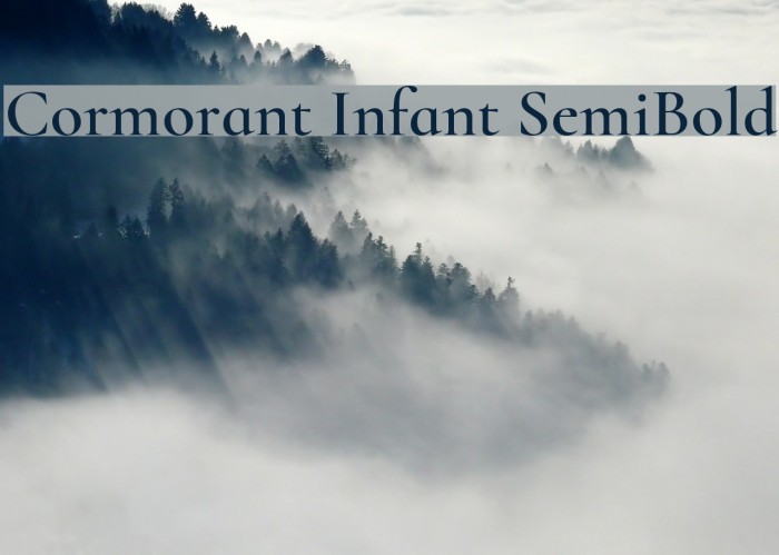 Cormorant Infant SemiBold Font examples