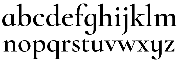 Cormorant Infant SemiBold Font LOWERCASE