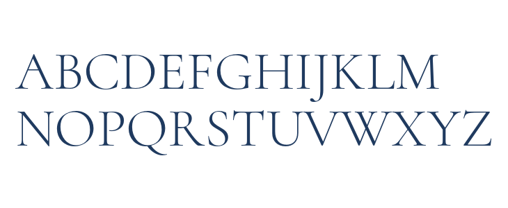 Cormorant Light1 Uppercase