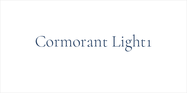 Cormorant Light1 Logo