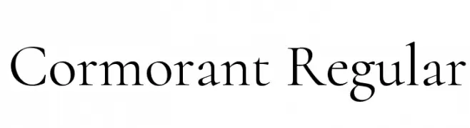 Cormorant Regular  Free Fonts Download