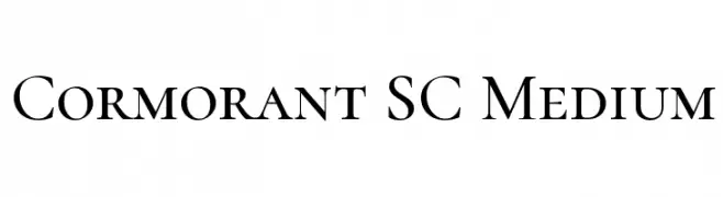 Cormorant SC Medium  Free Fonts Download