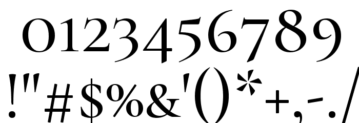 Cormorant SC Medium Font OTHER CHARS