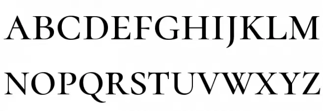 Cormorant SC Medium Schriftart Kleinbuchstaben