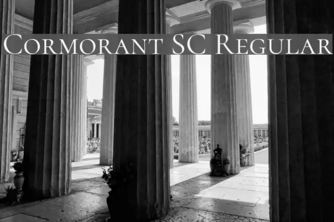 Cormorant SC Regular フォント examples