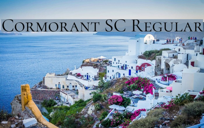 Cormorant SC Regular Font examples