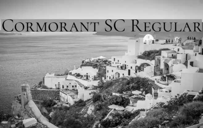 Cormorant SC Regular フォント examples