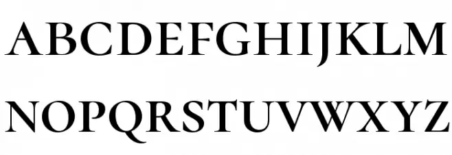 Cormorant SC SemiBold Schriftart Kleinbuchstaben