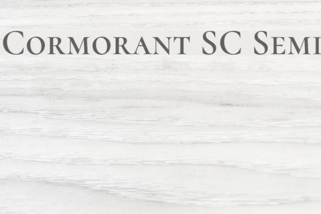Cormorant SC Semi Example 3