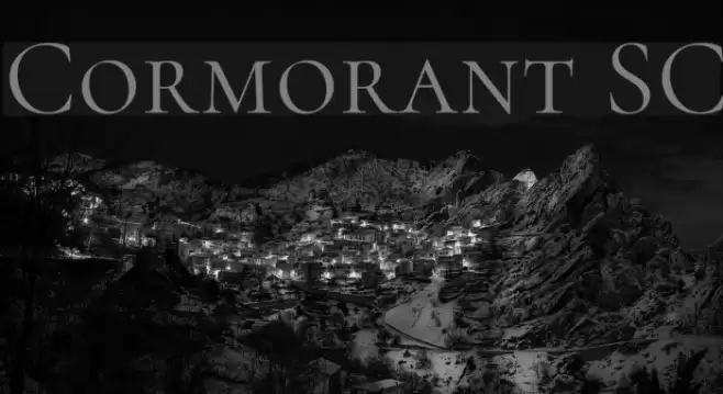 Cormorant SC Font examples