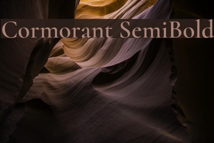 Cormorant SemiBold Example 3