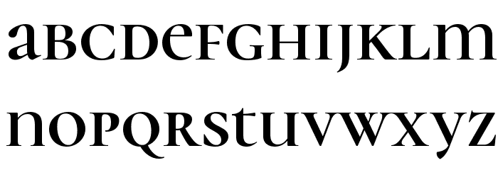 Cormorant Unicase Bold Font LOWERCASE