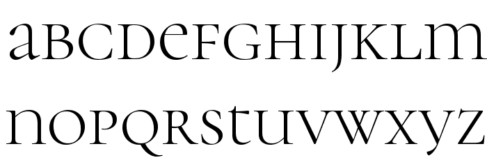 Cormorant Unicase Light Font LOWERCASE