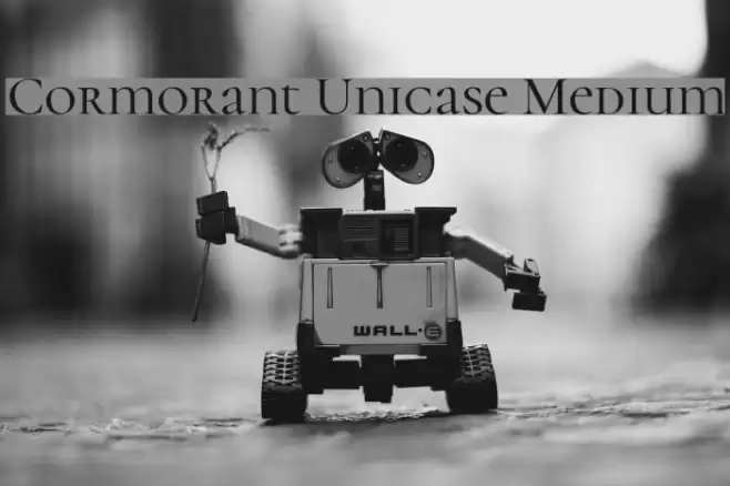 Cormorant Unicase Medium Font examples