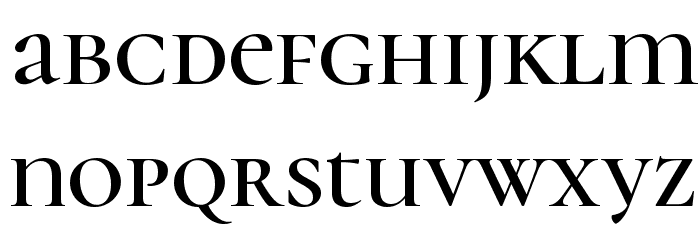 Cormorant Unicase SemiBold Font LOWERCASE