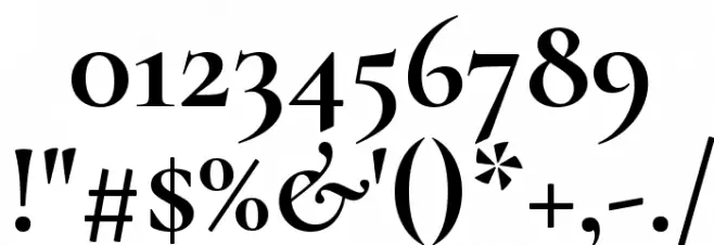 Cormorant Upright Bold Font OTHER CHARS