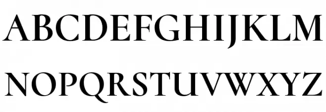 Cormorant Upright Bold Шрифта ВЕРХНИЙ