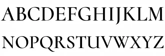 Cormorant Upright SemiBold Шрифта ВЕРХНИЙ