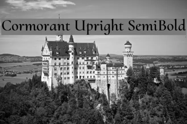 Cormorant Upright SemiBold Font examples