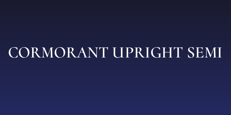 Cormorant Upright Semi Social Header
