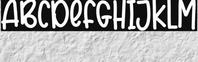 Corn Kernels Font examples