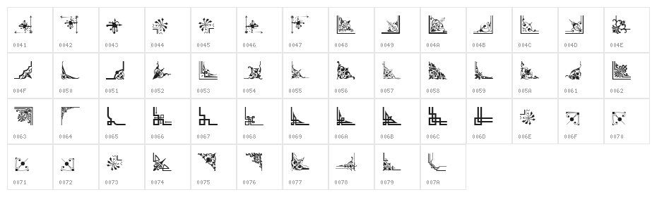 Corn Pop Five Character Map