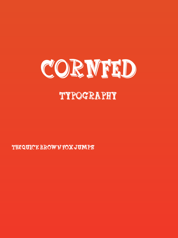 CornFed Poster
