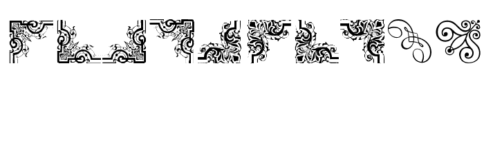 CornPop Three Font OTHER CHARS