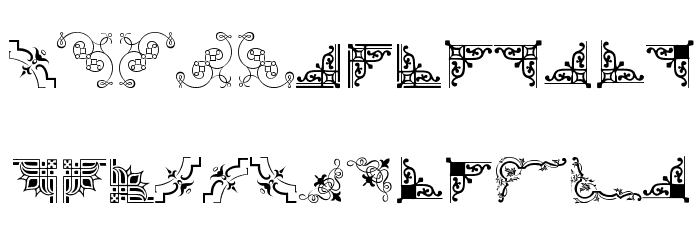 CornPop Three Font LOWERCASE