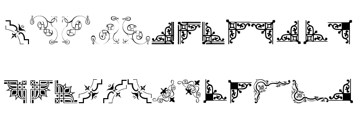 CornPopThree Font LOWERCASE