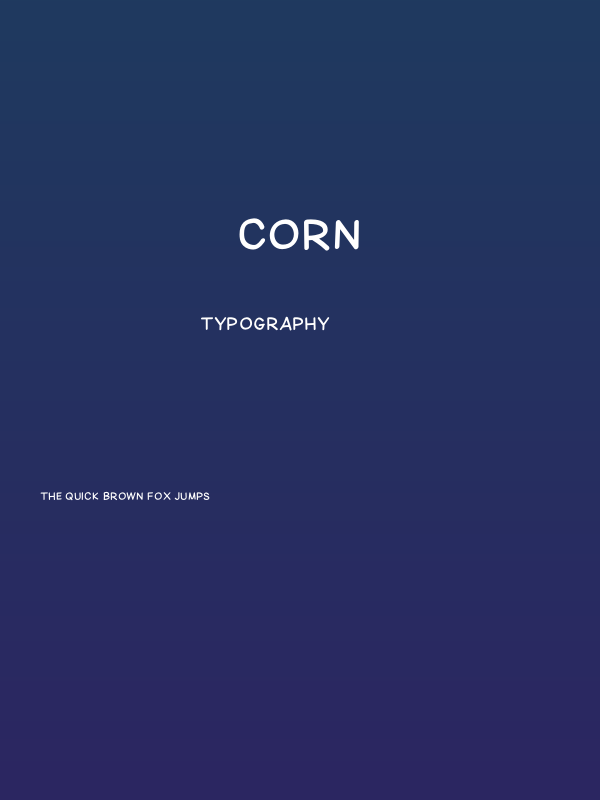 Corn Poster
