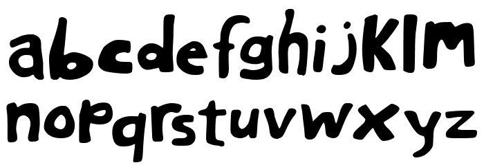 Cornbread Regular Font LOWERCASE