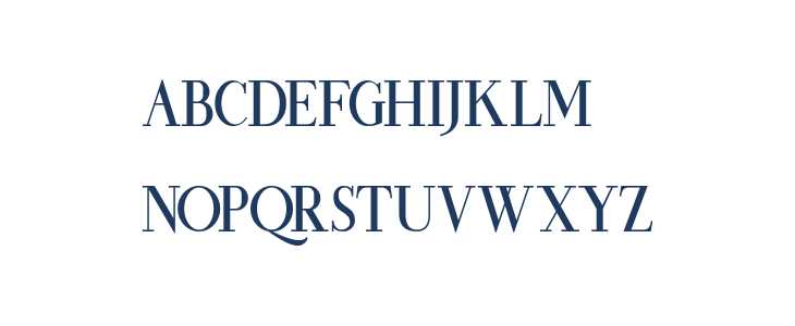 Cornelia - Serif Cornelia Lowercase