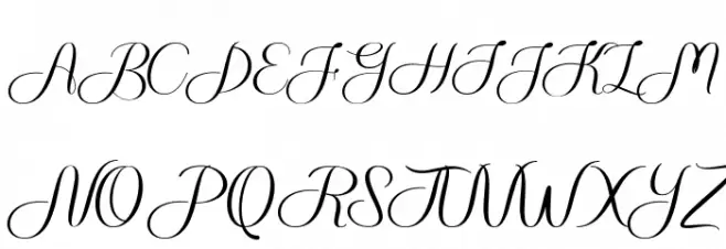 Cornelia Font UPPERCASE